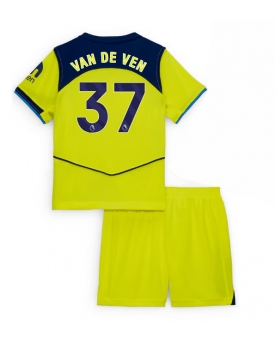 Billige Fotballdrakt Tottenham Hotspur Micky van de Ven #37 Replika Tredjedraktsett Barn 2025-26 Kortermet (med bukser)